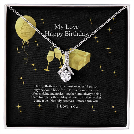 My Love Happy birthday - Alluring Beauty Necklace